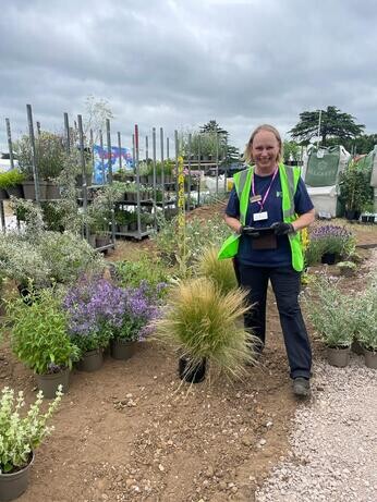 Carol Klein's Iconic Horticultural Hero garden at Hampton Court