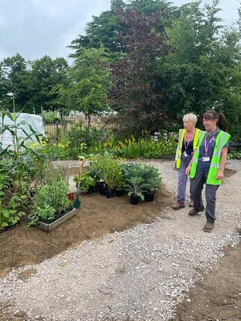 Carol Klein's Iconic Horticultural Hero garden at Hampton Court