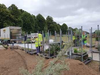 Carol Klein's Iconic Horticultural Hero garden at Hampton Court