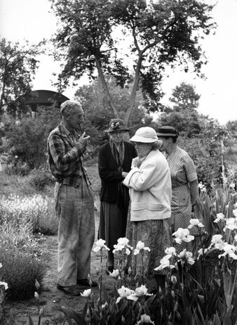 Garden connections planting at Benton End Garden connections planting at Benton End