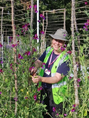 Carol Klein's Iconic Horticultural Hero garden at Hampton Court