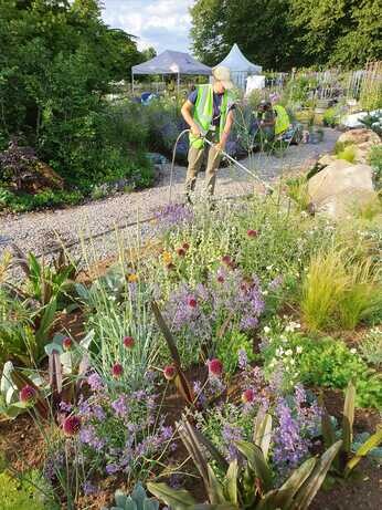 Carol Klein's Iconic Horticultural Hero garden at Hampton Court