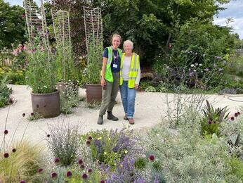 Carol Klein's Iconic Horticultural Hero garden at Hampton Court