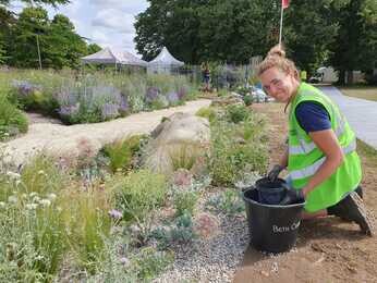 Carol Klein's Iconic Horticultural Hero garden at Hampton Court